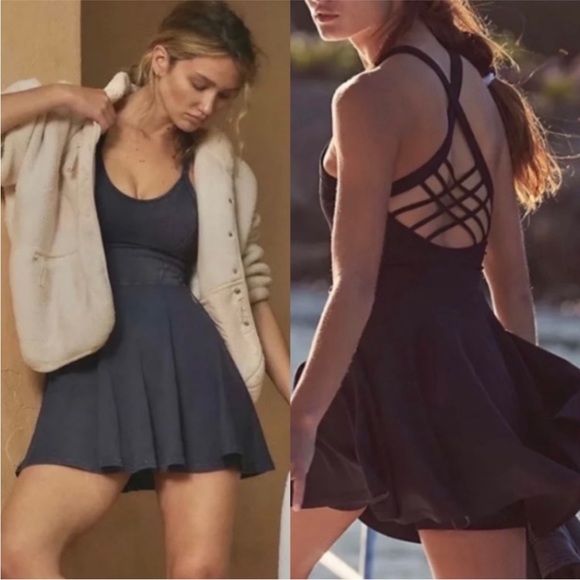 NWOT Free People Movement Good Karma Dress - Picture 3 of 3